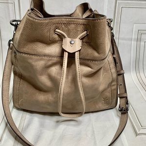 FRYE Leather Demi Hobo Bag